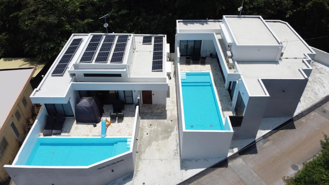 Private Pool Villa Motobu Bagian luar foto